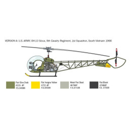 BELL OH-13 SIOUX (España) -Escala 1/48- Italeri 2820