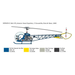 BELL OH-13 SIOUX (España) -Escala 1/48- Italeri 2820