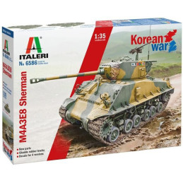 CARRO DE COMBAT M-4 A3E8 SHERMAN KOREA" -Escala 1/35- Italeri 6586"