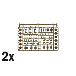 CARRO DE COMBAT M-4 A3E8 SHERMAN KOREA" -Escala 1/35- Italeri 6586"