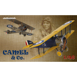 SOPWHITH F.1 CAMEL BIGGLES & Co" (Dual Combo)  -Escala 1/48- Eduard 11151"