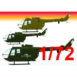 CALCAS MBB BO-105 FAMET BHELA 1 - ESCALA 1/72 - SERIES ESPAÑOLAS 5072