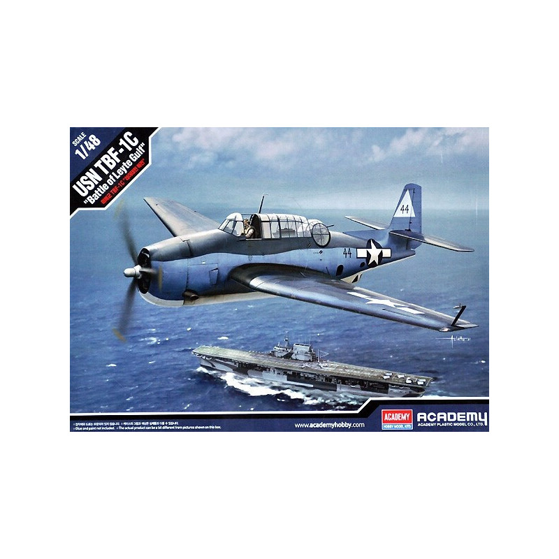 GRUMMAN TBF-1C AVENGER Battle of Leyte Gulf" -Escala 1/48- Academy 12340"