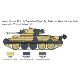 CARRO DE COMBATE CRUSADER MK-II & TRIPULANTES