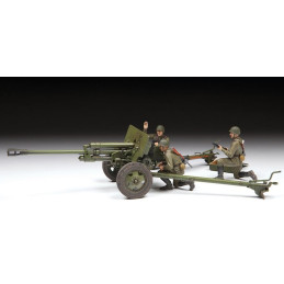 CAÑON ANTI-CARRO ZIS-3 & DOTACION -Escala 1/35- Zvezda 3671