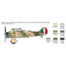 FIAT Cr.32 FRECCIA (España) -Escala 1/72- Italeri 1438