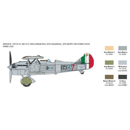 FIAT Cr.32 FRECCIA (España) -Escala 1/72- Italeri 1438