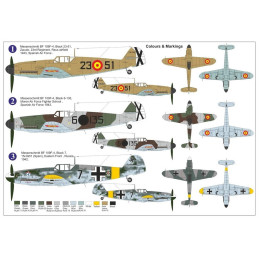 MESSERSCHMITT Bf-109 F-4 (España) -Escala 1/72- AZ Model 7686