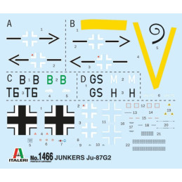 JUNKERS JU-87 G-2 STUKA (Kanonenvogel) -Escala 1/72- Italeri 1466