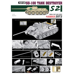 CAZACARROS SU-100 (Ejercito Egipcio) -Escala 1/35- Dragon Models 3572