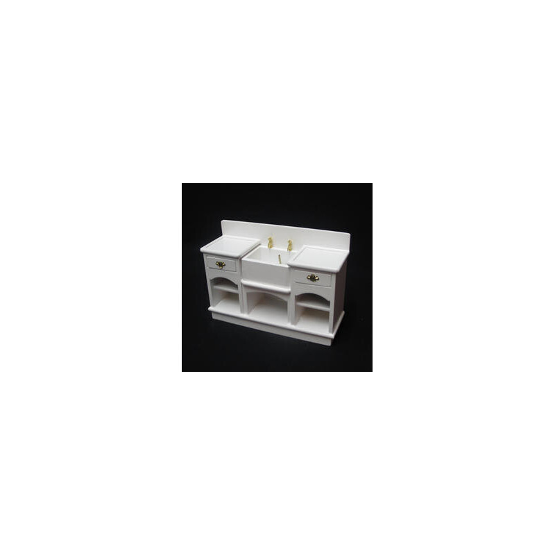 MUEBLE COCINA BLANCO CON FREGADERO - VEGA 23736