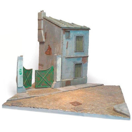 Scenics: CALLE FRANCESA (140 x 140 mm) -Escala 1/72- Acrylicos Vallejo  SC119