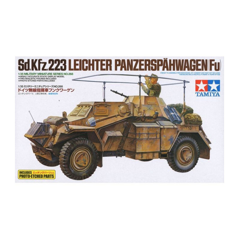 VEHICULO BLINDADO SD.KFZ. 223 -Escala 1/35- Tamiya 35268