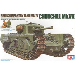 CARRO DE COMBATE CHURCHILL MK-IV escala 1/35 mtamiya 35210