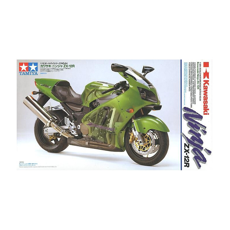 KAWASAKI NINJA ZX12R -Escala 1/12 - Tamiya 14084