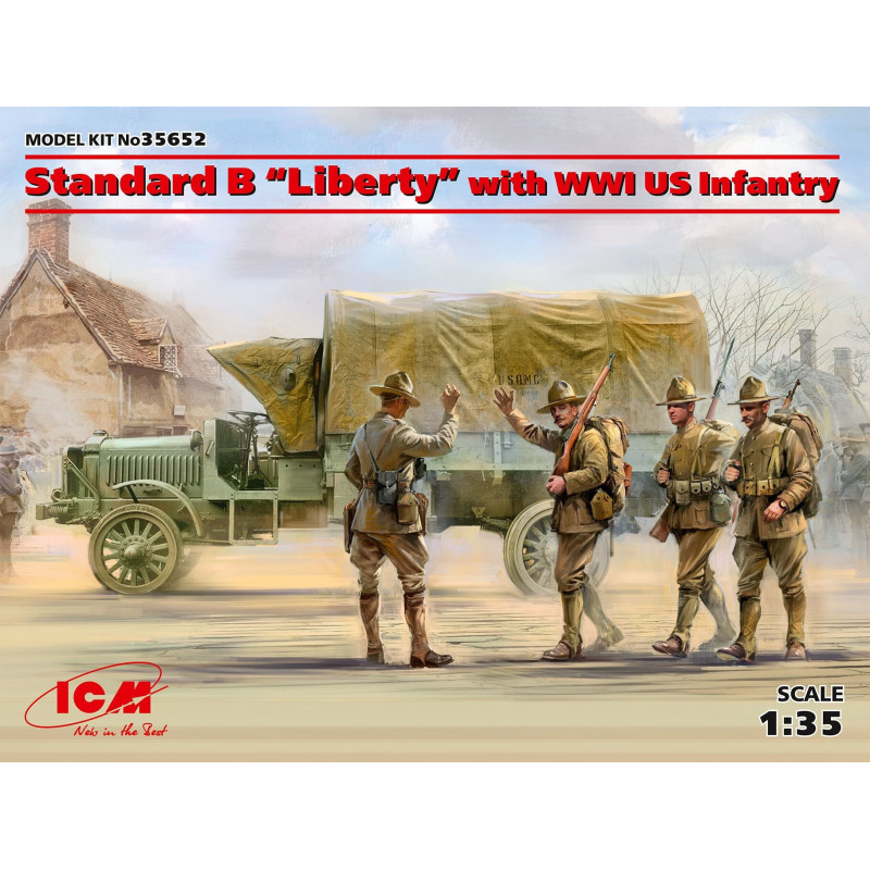 CAMION STANDARD B Liberty" & INFANTERIA U.S.ARMY -1/35- ICM 35652"