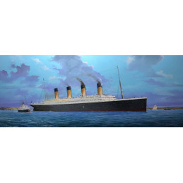 TRANSATLANTICO R.M.S. TITANIC (Luces LED) Escala 1/200 Trumpeter 03719