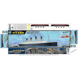 TRANSATLANTICO R.M.S. TITANIC (Luces LED) Escala 1/200 Trumpeter 03719