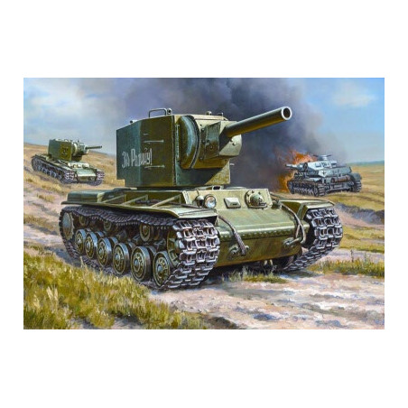 CARRO DE COMBATE KV-2 -Escala 1/35- Zvezda 3608