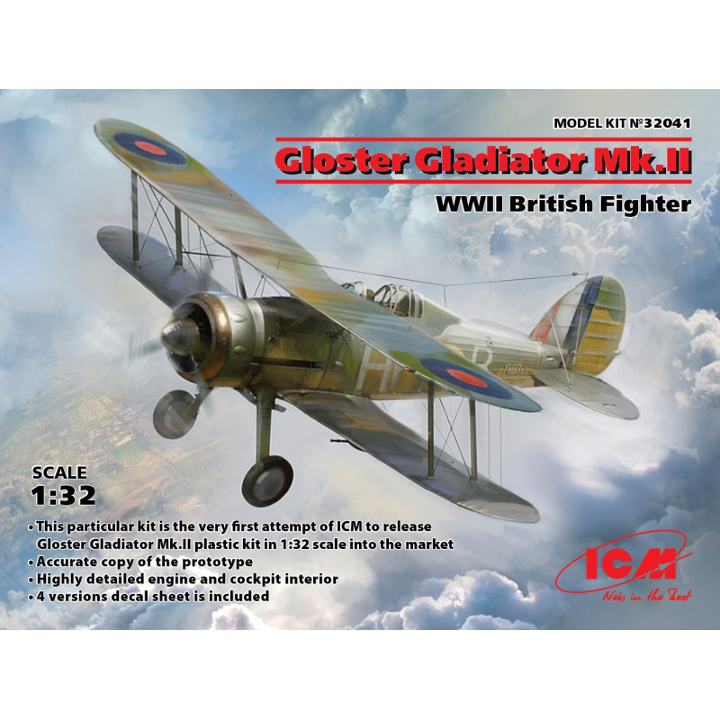 GLOSTER GLADIATOR MK-II -1/32- ICM 32041