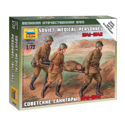 TROPAS MEDICAS SOVIETICAS 1941 - 1942 -Escala 1/72- Zvezda 6152