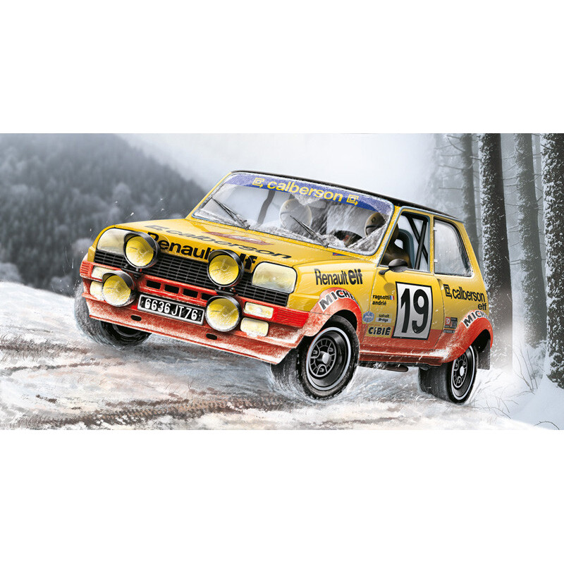 RENAULT R5 ALPINE RALLY 1/24 - Italeri 3652