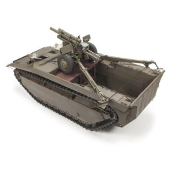 VEHICULO ANFIBIO LVT-4 BUFFALO & OBUS M-2 A1 (105 mm) 1/35