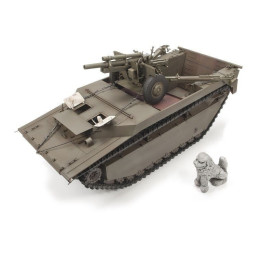 VEHICULO ANFIBIO LVT-4 BUFFALO & OBUS M-2 A1 (105 mm) 1/35