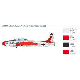 LOCKHEED T-33 A SHOOTING STAR -Escala 1/72- Italeri 1444