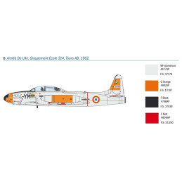 LOCKHEED T-33 A SHOOTING STAR -Escala 1/72- Italeri 1444