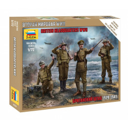 CUARTEL GENERAL BRITANICO 1939-1945 -Escala 1/72- Zvezda 6174