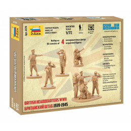 CUARTEL GENERAL BRITANICO 1939-1945 -Escala 1/72- Zvezda 6174