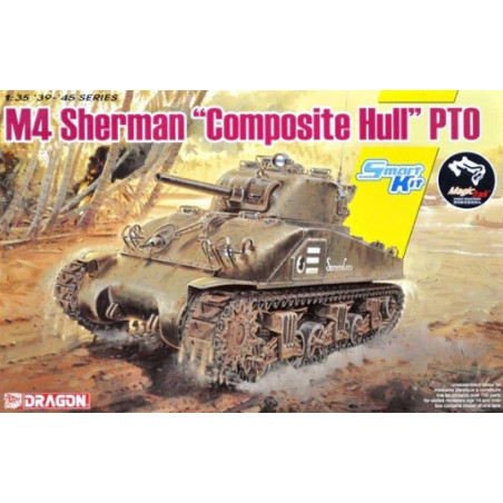 CARRO DE COMBATE M-4 SHERMAN Composite Hull" -Escala 1/35- Dragon Models 6740"