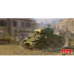 CARRO DE COMBATE M-4 A3E8 SHERMAN (Early) -Escala 1/16