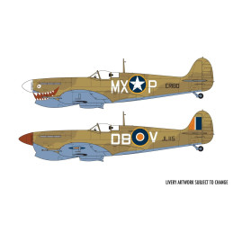 SUPERMARINE SPITFIRE MK-V c TROP -1/72- Airfix A02108