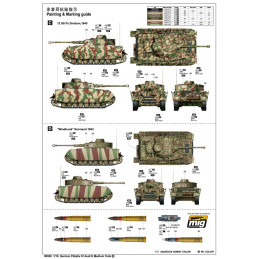 CARRO  Sd.Kfz. 161 Ausf. H PANZER IV -Escala 1/16- Trumpeter 00920