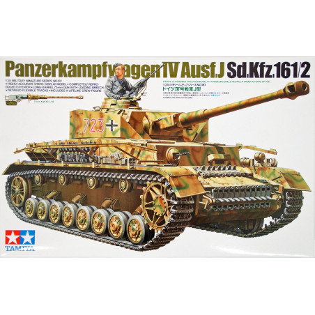 CARRO DE COMBATE SD.KFZ. 161/2 Ausf. J PANZER IV -ESCALA 1/35- TAMIYA 35181