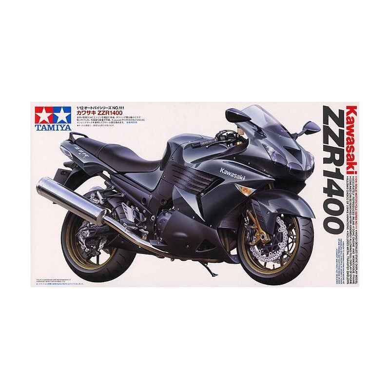 KAWASAKI NINJA ZZR1400 -Escala 1/12- Tamiya 14111