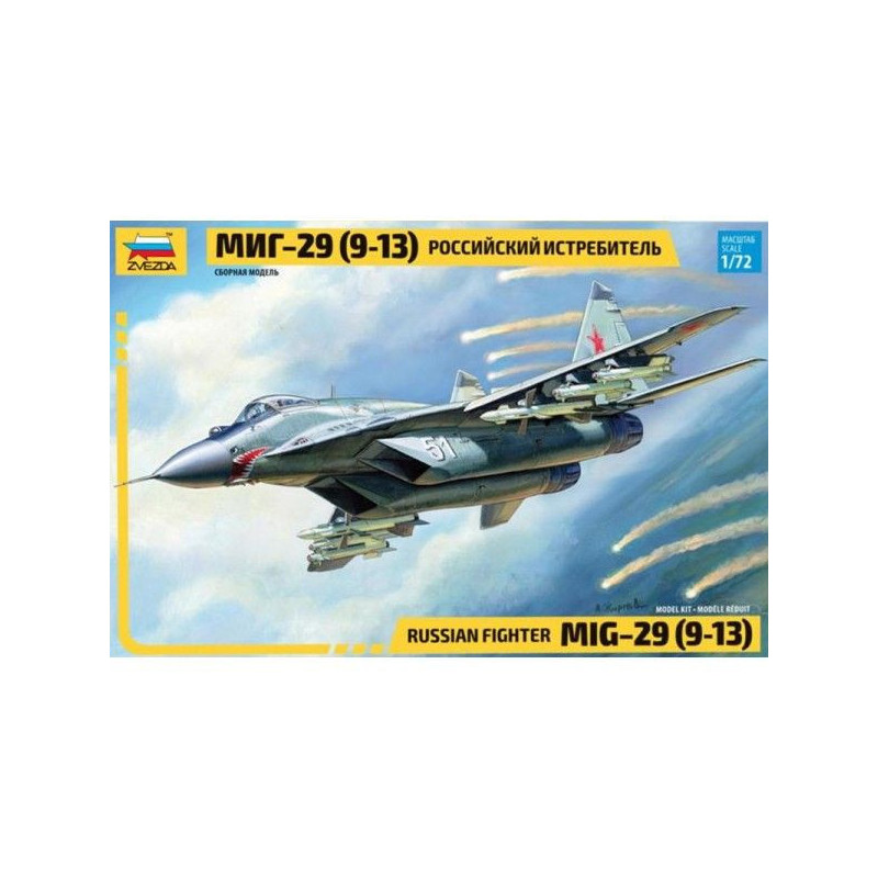 MIKOYAN GUREVICH MIG-29 C FULCRUM 9-13 -Escala 1/72- ZVEZDA 7278