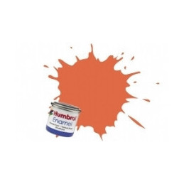 PINTURA ESMALTE NARANJA MATE (14 ml)