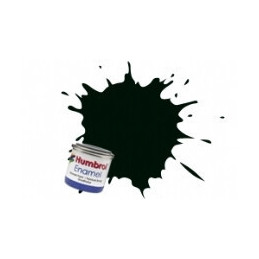 PINTURA ESMALTE VERDE NEGRO MATE (14 ml)