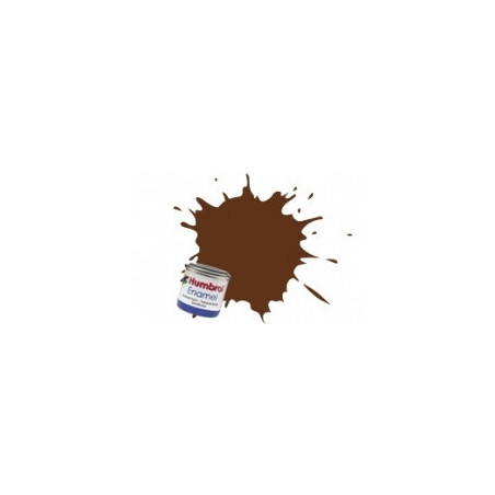 PINTURA ESMALTE MARRON ROJIZO ALEMAN MATE (14 ml)