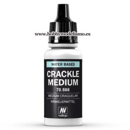 PINTURA ACRILICA MEDIUM CRAQUELADOR (17 ml) Nº198