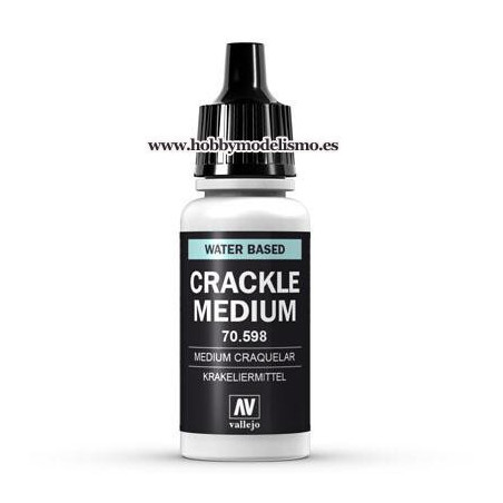 PINTURA ACRILICA MEDIUM CRAQUELADOR (17 ml) Nº198