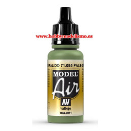 PINTURA ACRILICA VERDE PALIDO (17 ml)