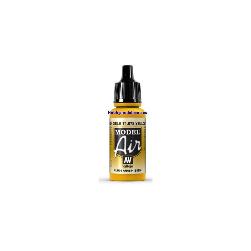 PINTURA ACRILICA AMARILLO DORADO (17 ml)