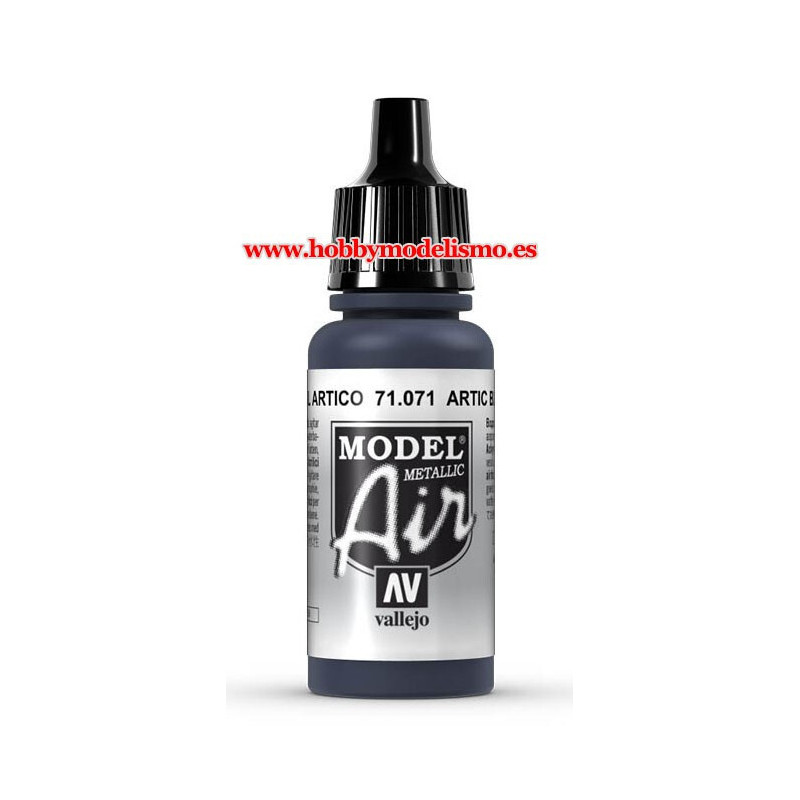 PINTURA ACRILICA AZUL ARTICO METALIZADO (17 ml)