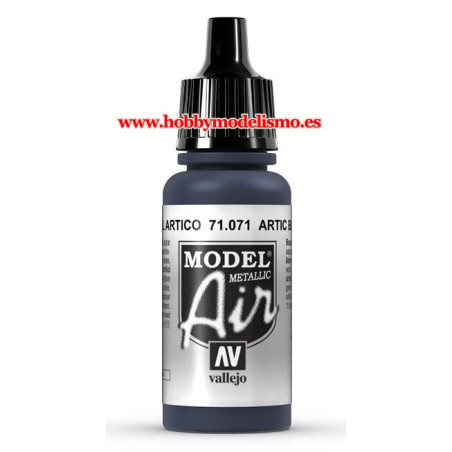 PINTURA ACRILICA AZUL ARTICO METALIZADO (17 ml)