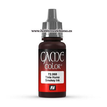 PINTURA ACRILICA TINTA HUMO (17 ml) vallejo-game-color