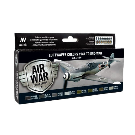 AIR WAR: COLORES LUFTWAFFE 1941 - FINAL DE GUERRA (8 botes)